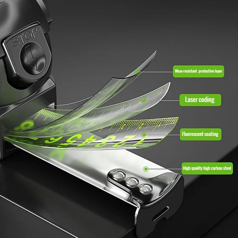 ProMeasure™ – Automatisches Stahlmaßband mit Selbstarretierung - Klarwen