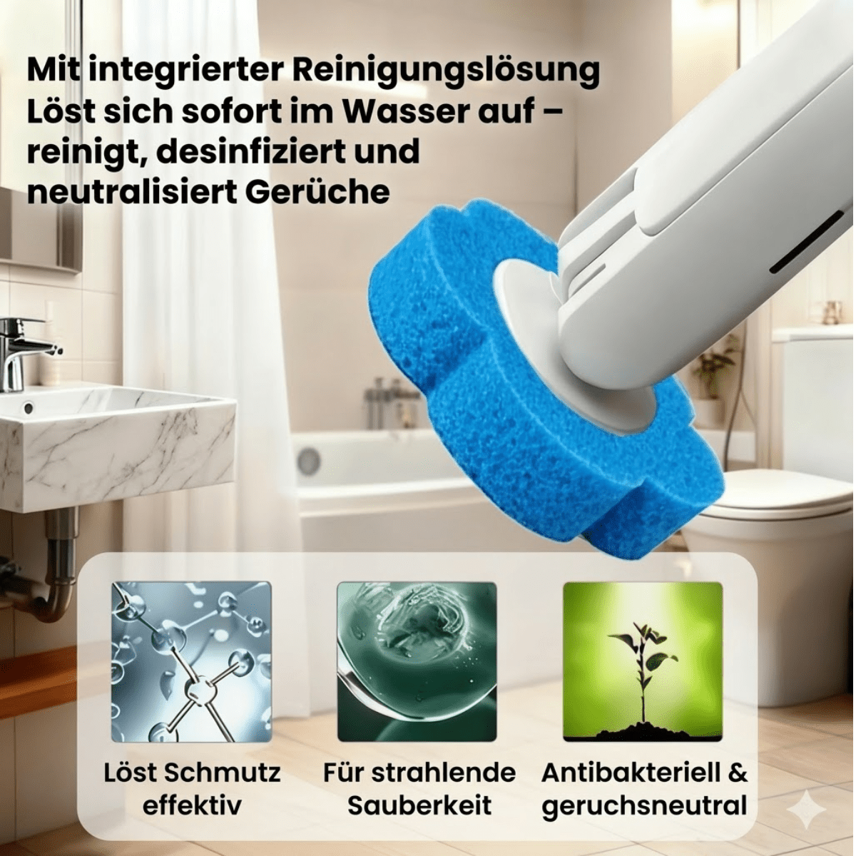 PureFlush™ – WC - Reinigung ohne Kontakt - Klarwen