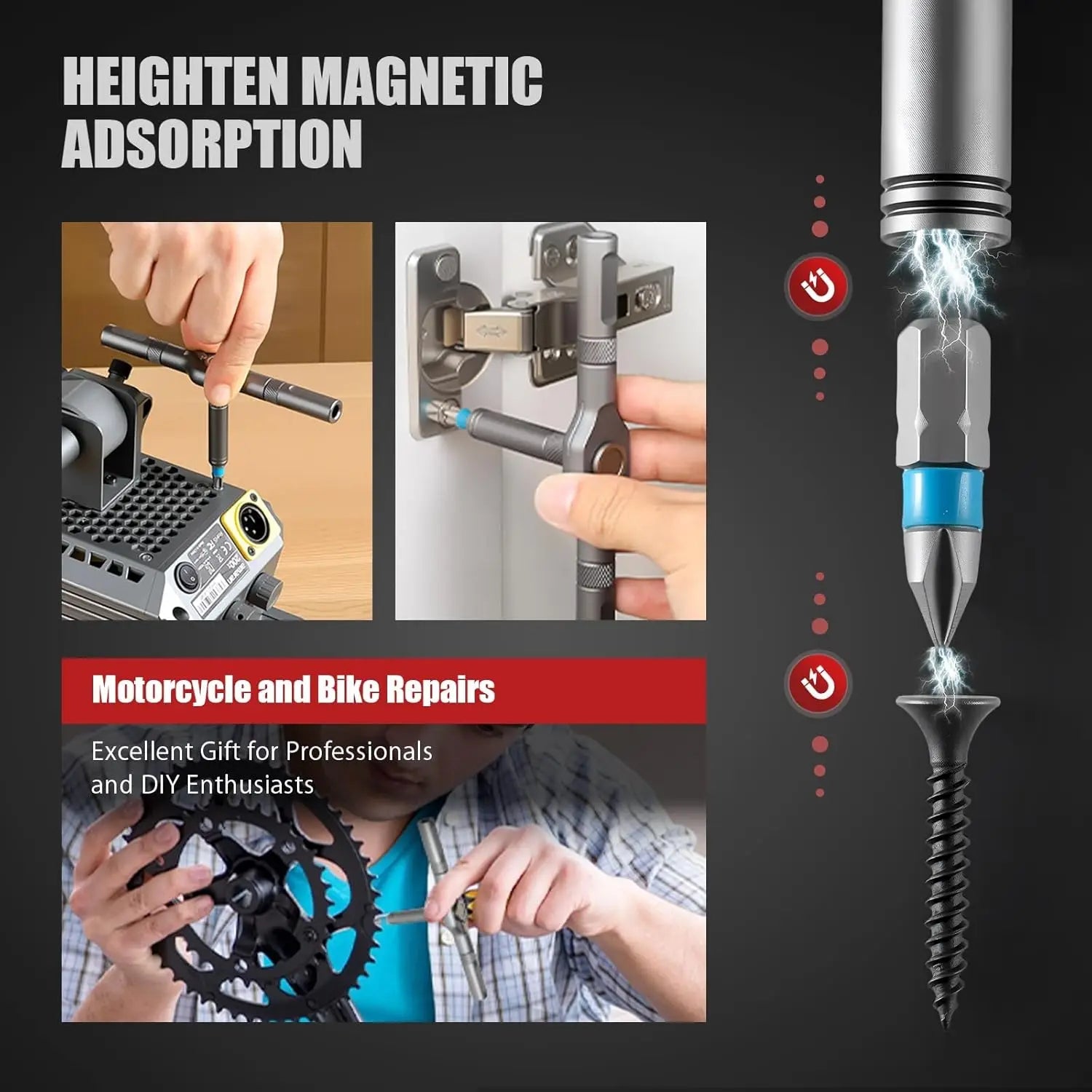 RatchetPro™ – 24 - in - 1 Ratschen - Schraubendreher Set mit Magnetbits - Klarwen