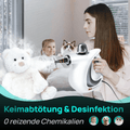 RedHut™ – Tragbarer Dampfreiniger mit 12 Zubehörteilen für Küche, Bad & Haushalt - Klarwen