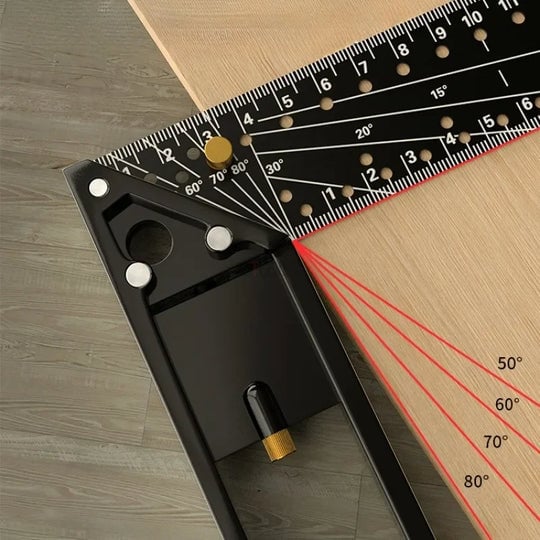 RightAngle™ – Präzisionslineal für Akkurate Winkelmessungen | 50% Rabatt - Klarwen