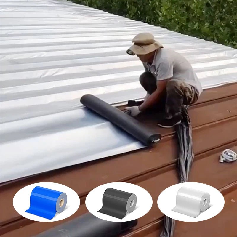 RoofGuard™ – Wasserdichte Dachfolie & Reparaturband - Klarwen