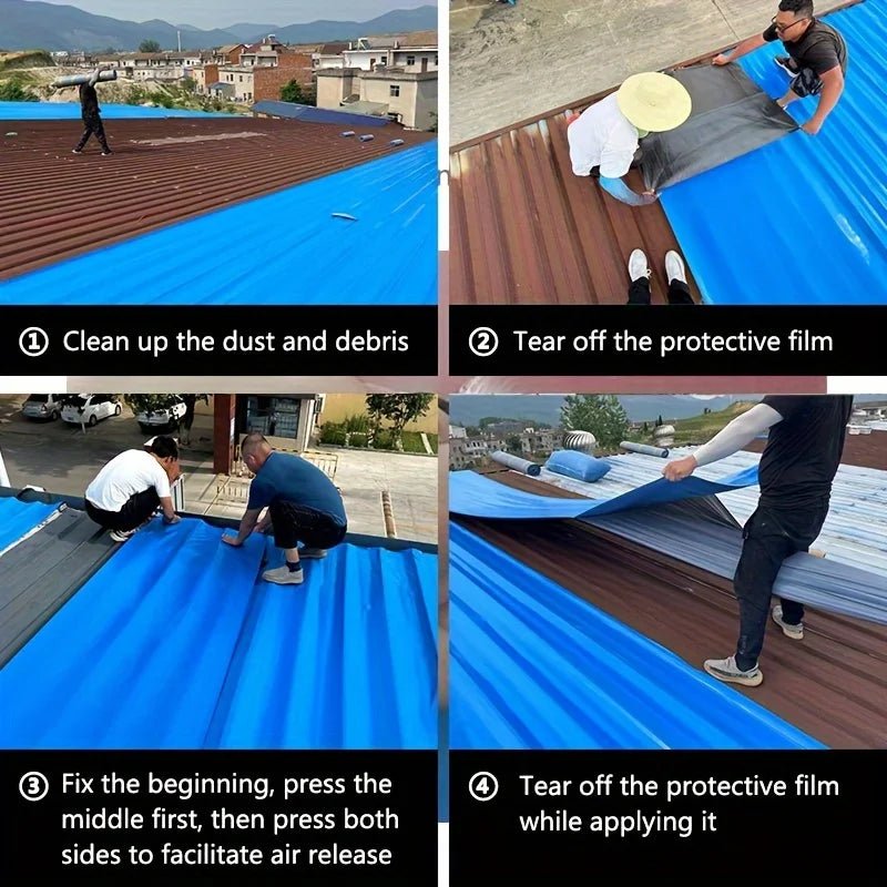 RoofGuard™ – Wasserdichte Dachfolie & Reparaturband - Klarwen