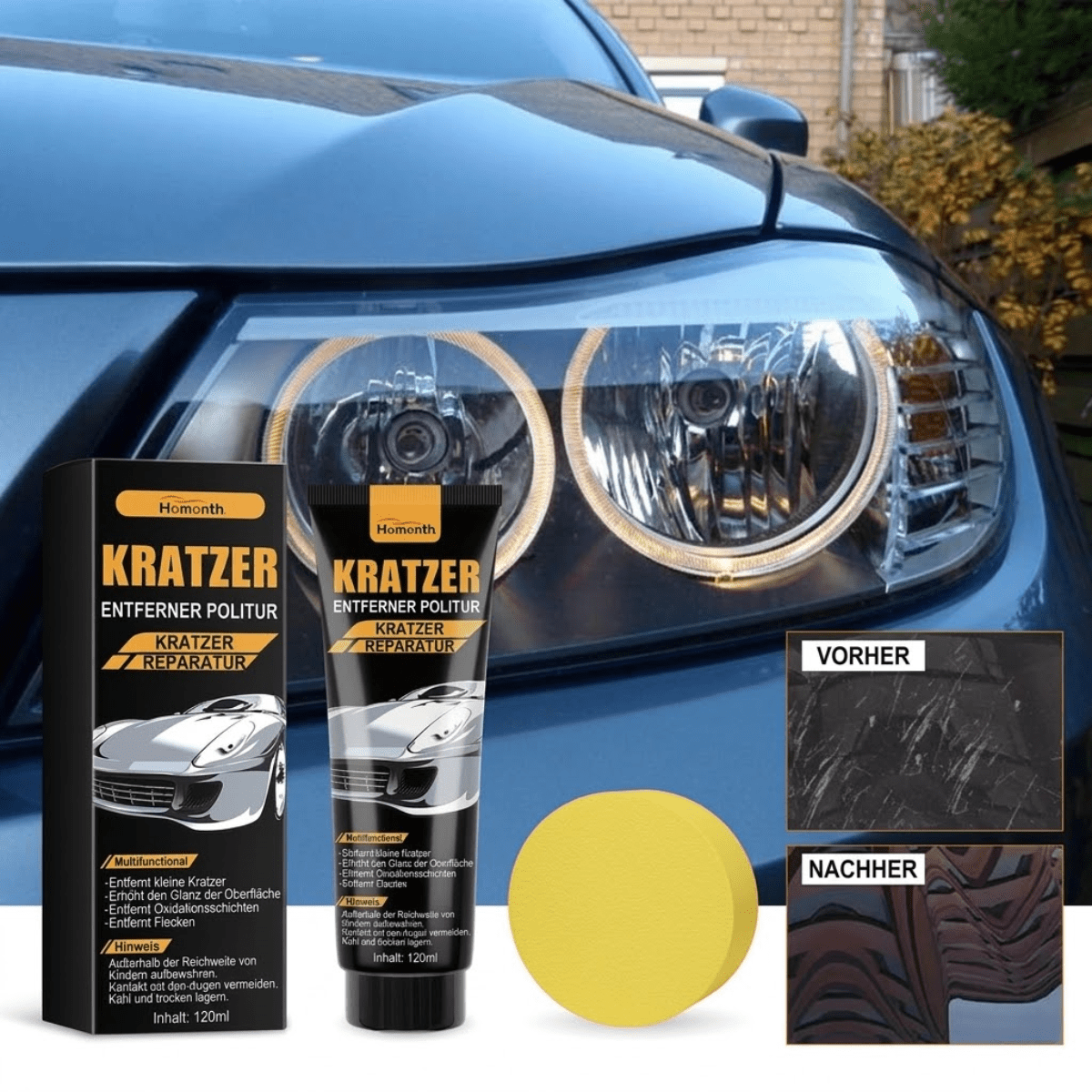 ScratchFix™ – Kratzer Entferner Politur - Klarwen