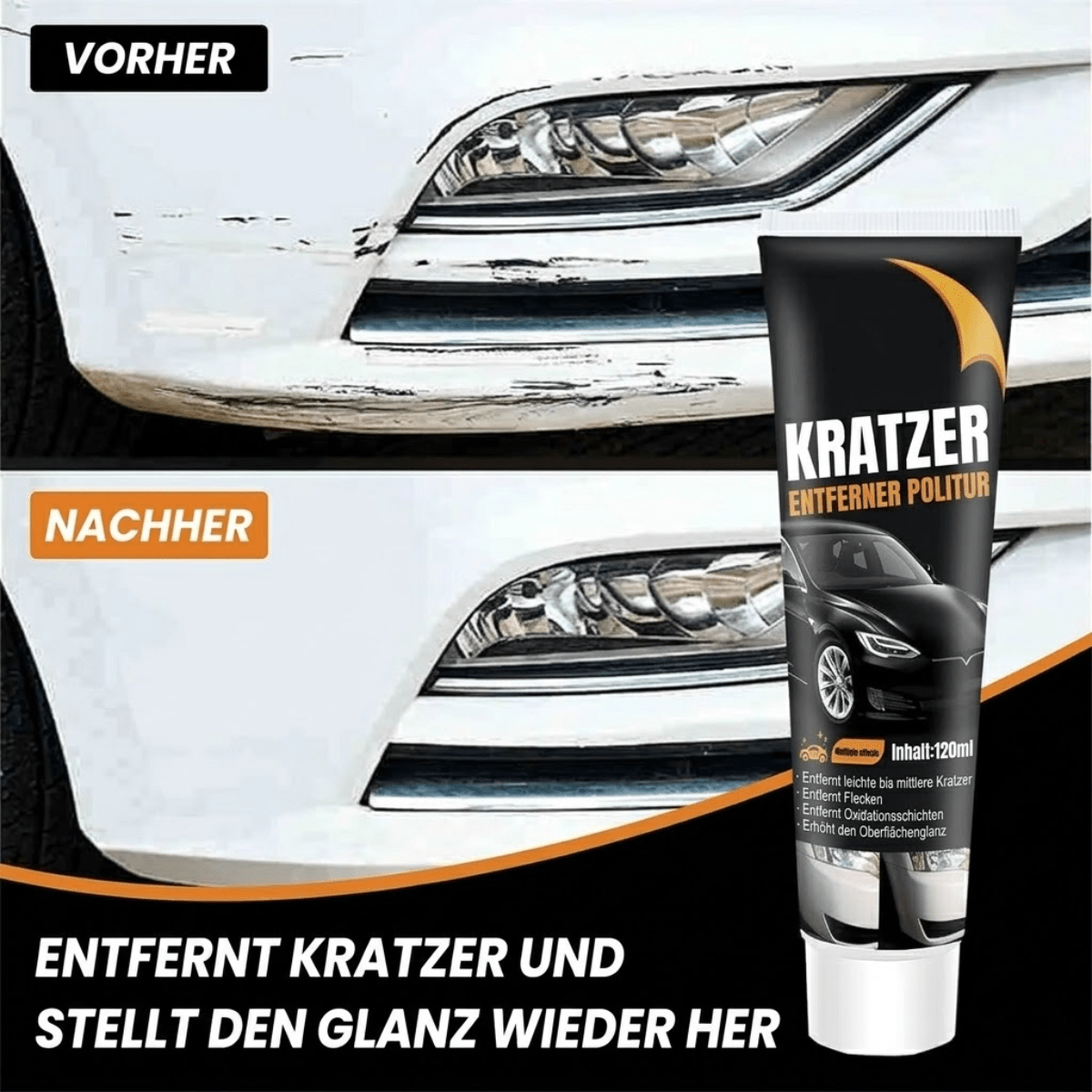 ScratchFix™ – Kratzer Entferner Politur - Klarwen
