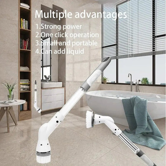 ScrubPro™ – Elektrische Reinigungsbürste mit Akku für Bad & Küche - Klarwen