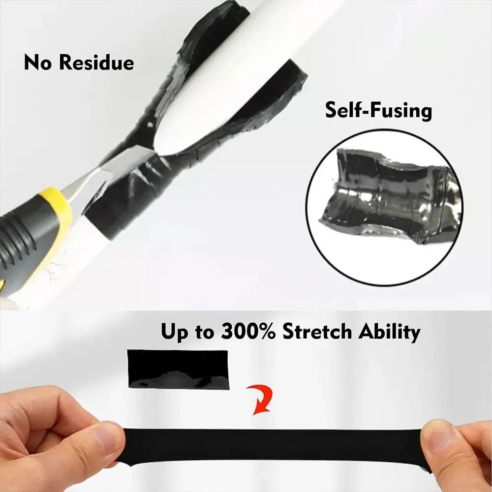 SealFlex™ – Superstarkes Silikonband für Abdichtung & Reparatur - Klarwen