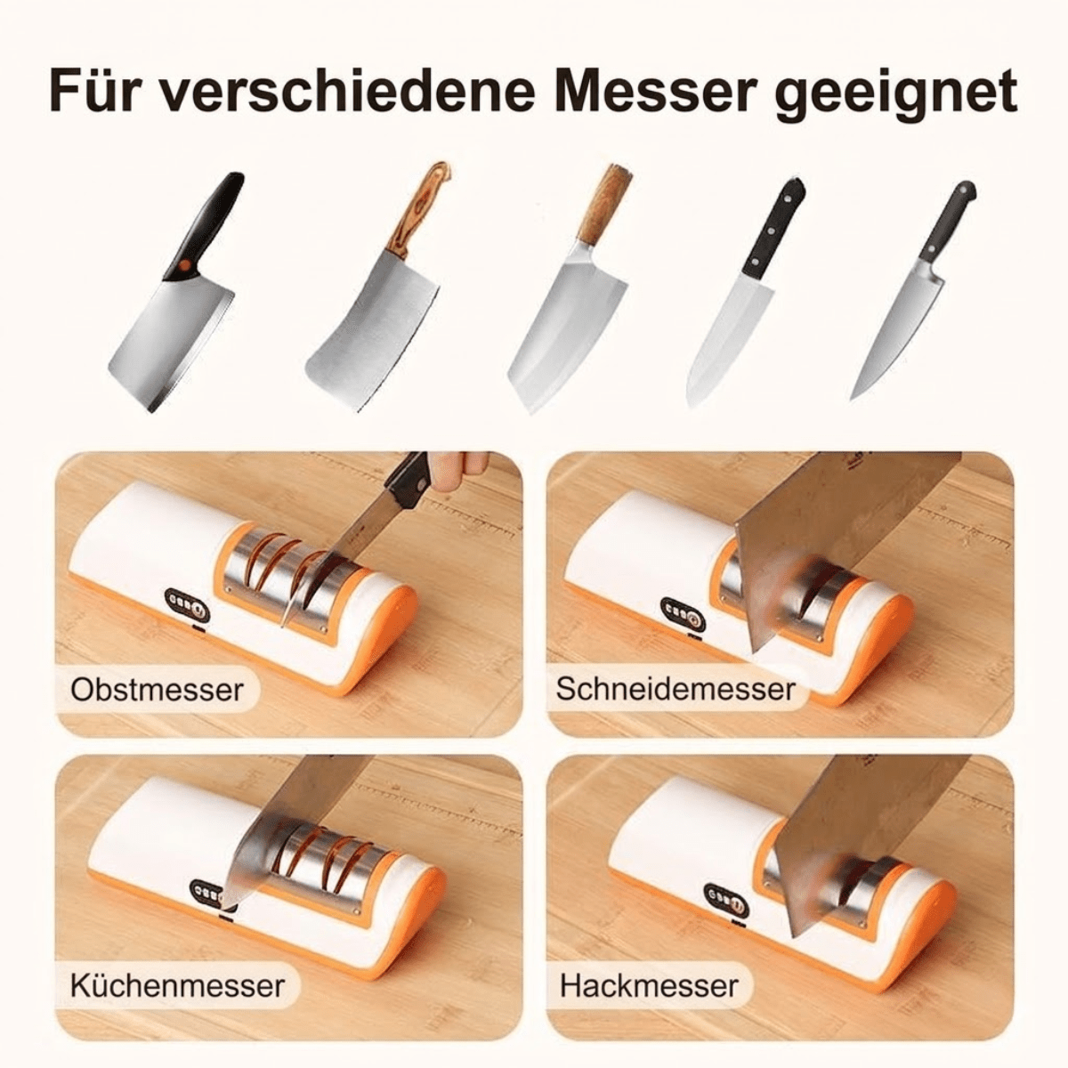 Sharqo™ – Elektrischer Messerschärfer - Klarwen