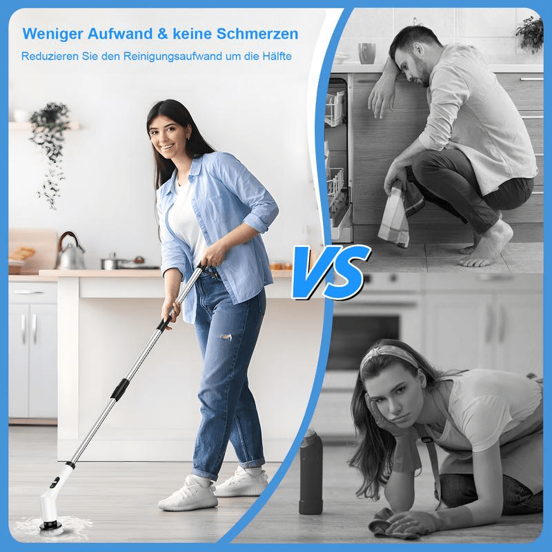 SpinMop™ – Elektrische Reinigungsbürste - Klarwen