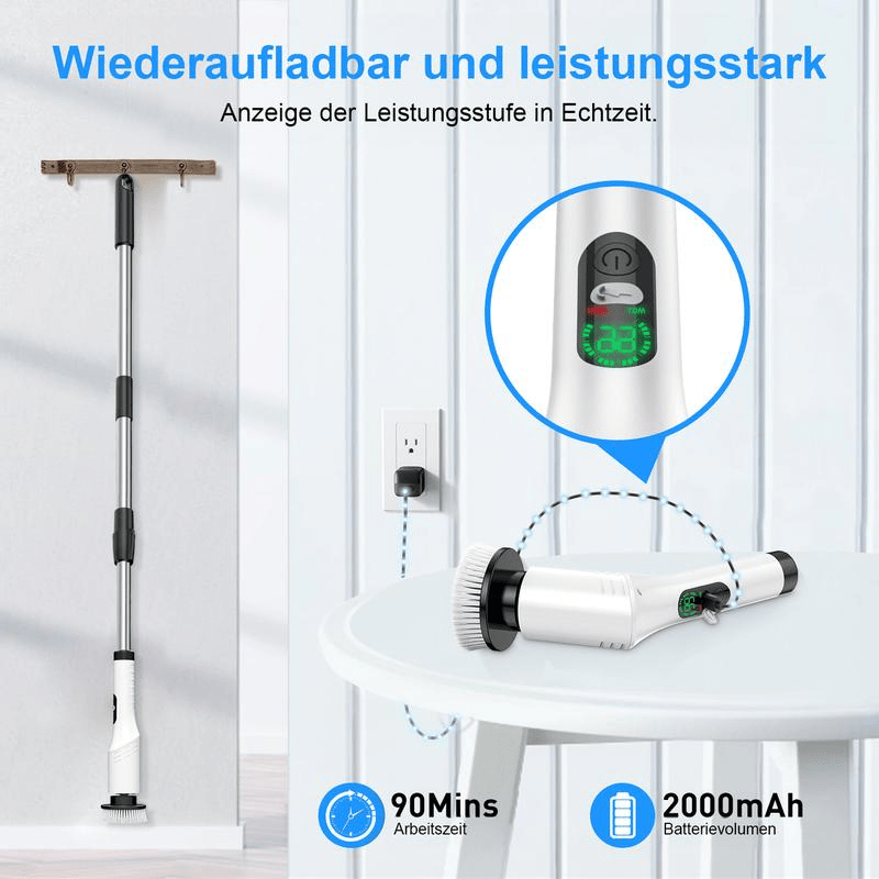 SpinMop™ – Elektrische Reinigungsbürste - Klarwen
