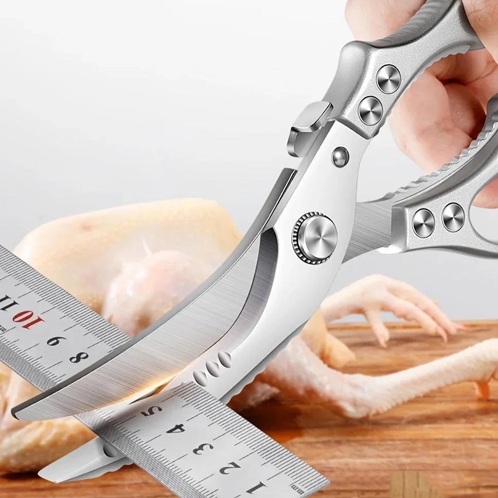 SteelEdge™ – Multifunktionale Edelstahl - Küchenschere für Fleisch & Knochen - Klarwen