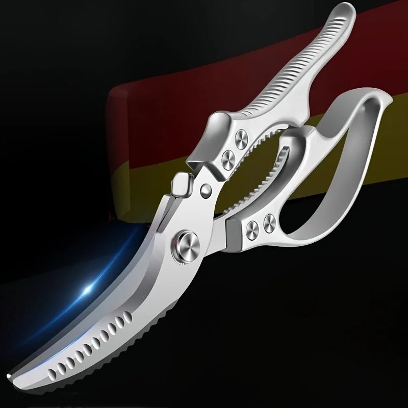 SteelEdge™ – Multifunktionale Edelstahl - Küchenschere für Fleisch & Knochen - Klarwen