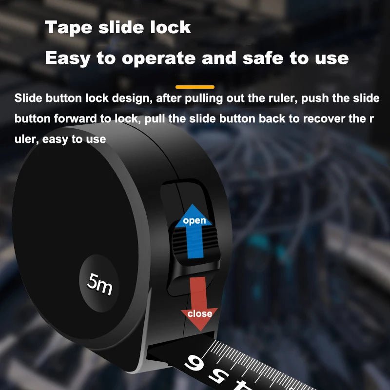 SteelMeasure™ – Kompakter Maßband aus Kohlenstoffstahl - Klarwen