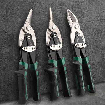 SteelWing™ – Industrie - Blechschere aus Chrom - Vanadium für präzise Metall - und Stahlzuschnitte - Klarwen