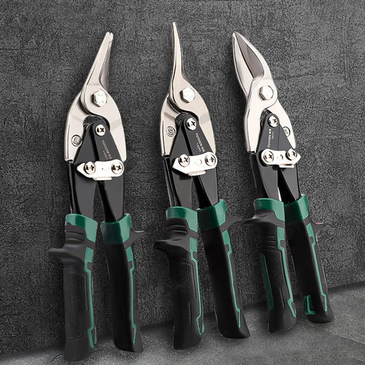 SteelWing™ – Industrie - Blechschere aus Chrom - Vanadium für präzise Metall - und Stahlzuschnitte - Klarwen