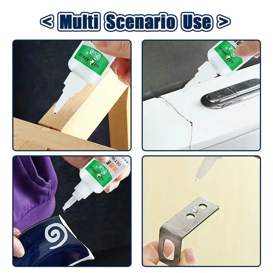 SuperBond™ – Hochfester Klebstoff für Schnelle Reparaturen | 1 + 1 Gratis - Klarwen