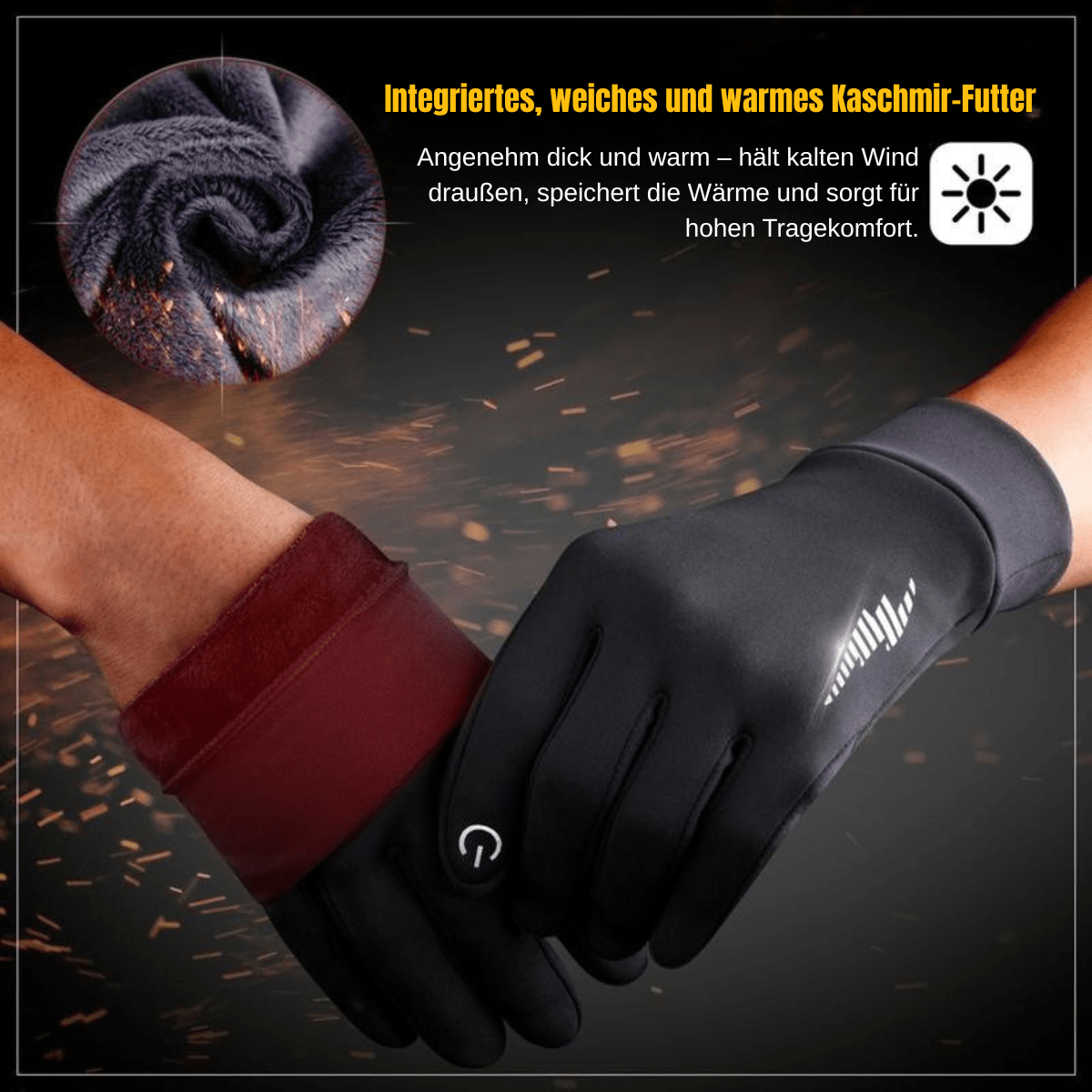 ThermoGrip™ – Warme Winterhandschuhe mit Touchscreen - Klarwen