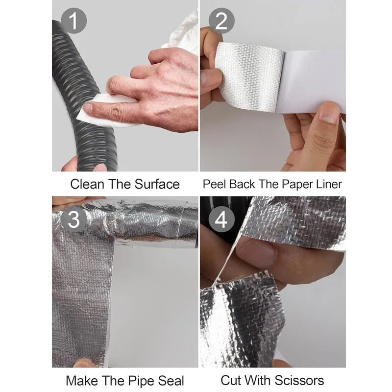 ThermoSeal™ – Hitzebeständiges Aluminium - Klebeband - Klarwen