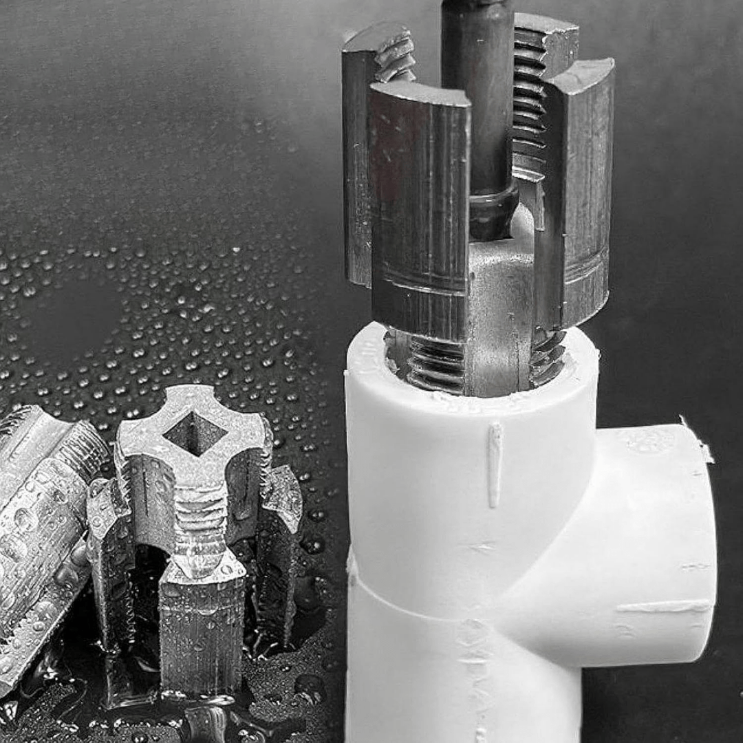 ThreadCraft™ – 2 - in - 1 - Rohrgewindeschneider für präzises Schneiden [50 % Rabatt] - Klarwen