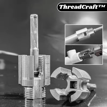 ThreadCraft™ – 2 - in - 1 - Rohrgewindeschneider für präzises Schneiden [50 % Rabatt] - Klarwen
