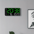 TimeGlow™ – LED Digitaluhr - Klarwen