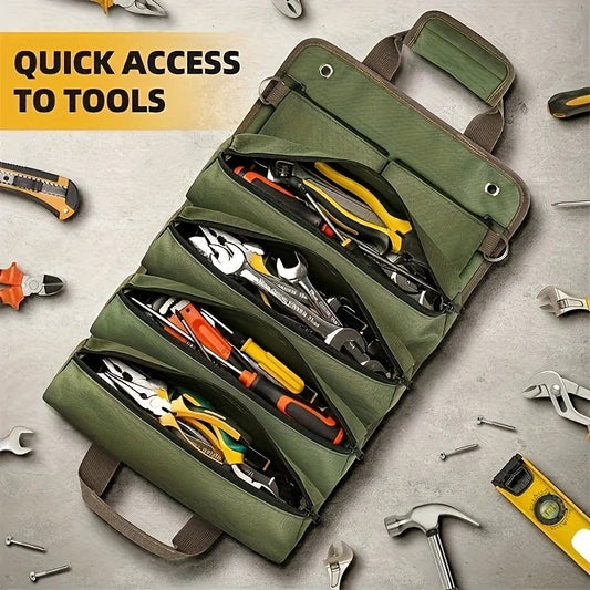 ToolRoll™ – Robuste Werkzeugtasche zum Aufrollen für Profis - Klarwen