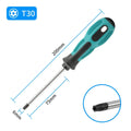 TorqMaster™ – Magnetischer Torx - Schraubendreher (T5–T30 Varianten) - Klarwen