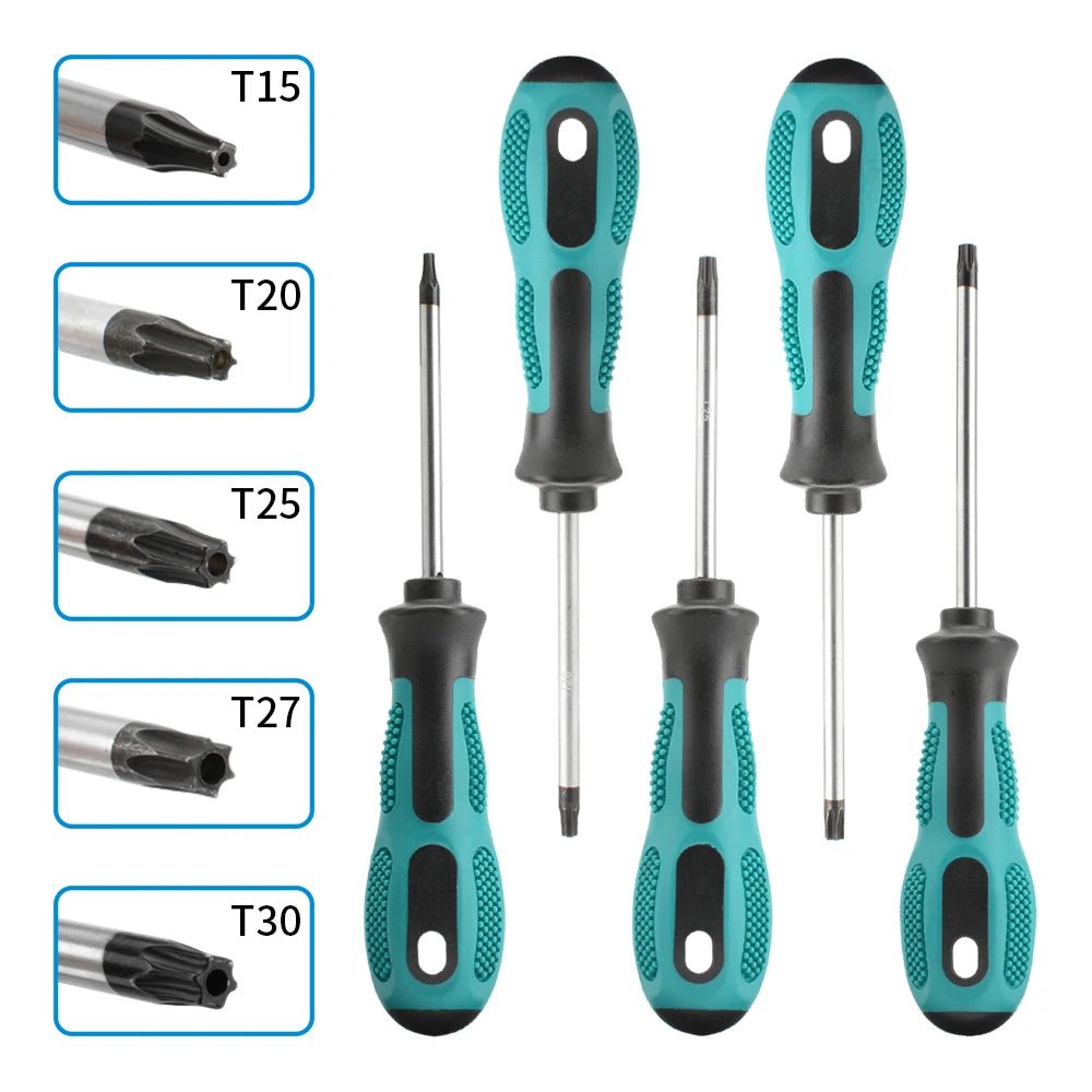 TorqMaster™ – Magnetischer Torx - Schraubendreher (T5–T30 Varianten) - Klarwen