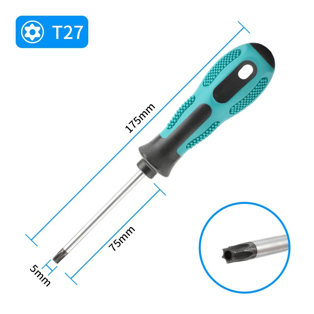 TorqMaster™ – Magnetischer Torx - Schraubendreher (T5–T30 Varianten) - Klarwen