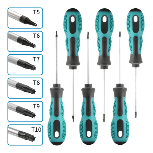 TorqMaster™ – Magnetischer Torx - Schraubendreher (T5–T30 Varianten) - Klarwen