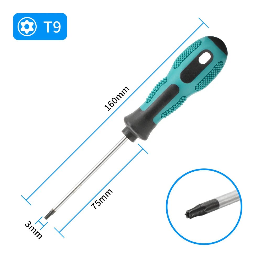 TorqMaster™ – Magnetischer Torx - Schraubendreher (T5–T30 Varianten) - Klarwen