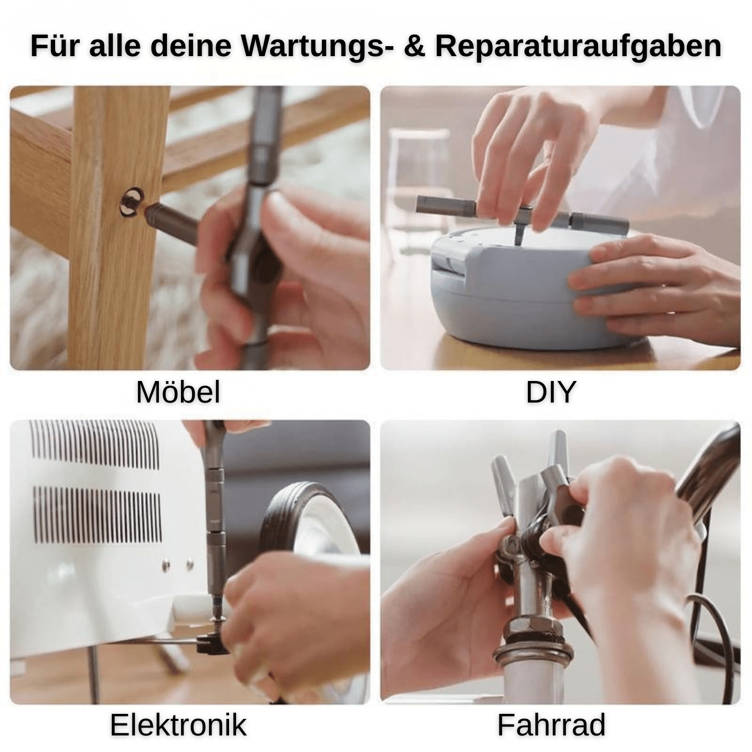 TorqMaster™ – Verstellbarer T - Ratschen - Schraubendreher - Klarwen