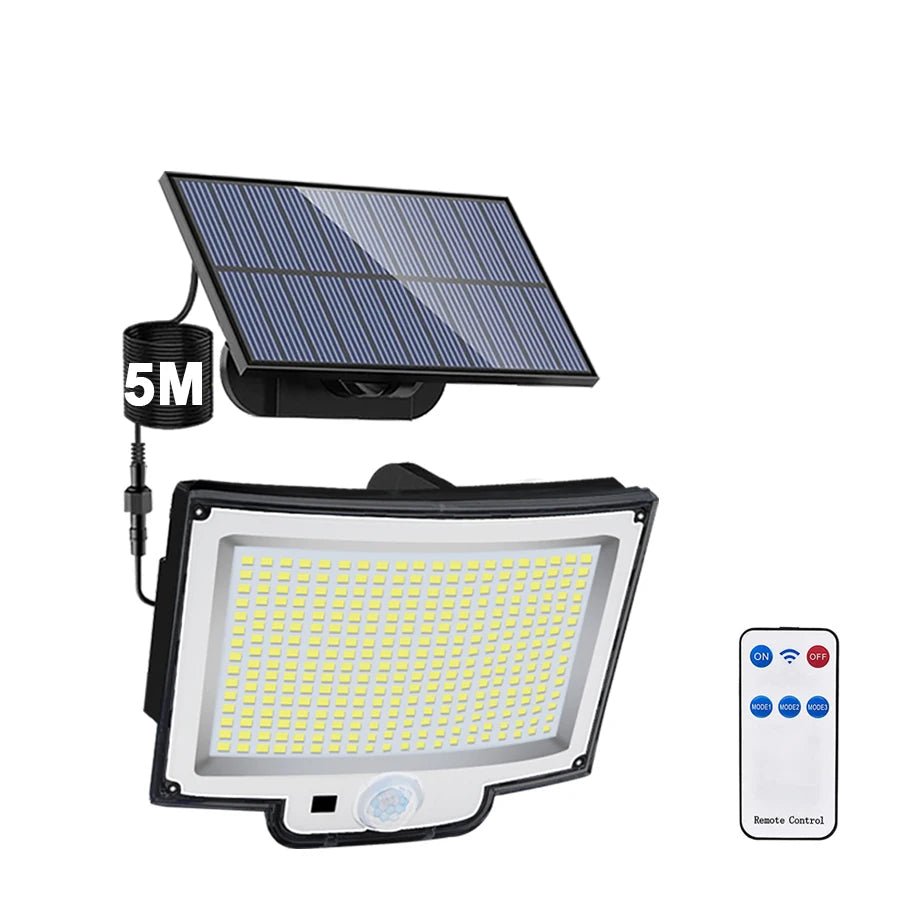 TriLux™ – Dreifach - Solarstrahler mit Bewegungsmelder - Klarwen