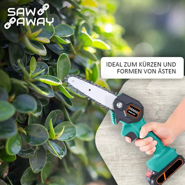 TrimMate™ – Kabellose Mini - Elektrokettensäge | 50% Rabatt - Klarwen