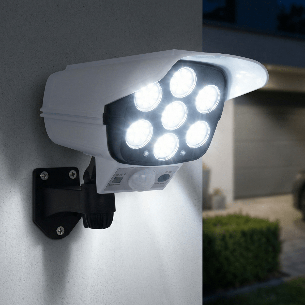 Vigilux™ - Solar Sicherheitsleuchte mit Kamera - Optik - Klarwen