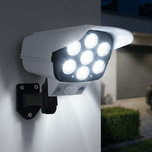 Vigilux™ - Solar Sicherheitsleuchte mit Kamera - Optik - Klarwen