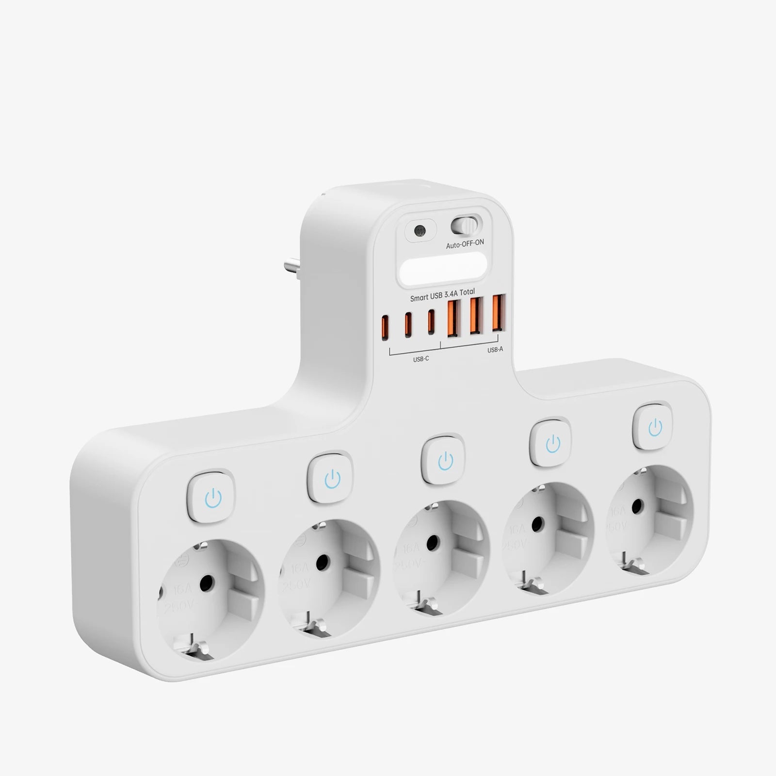 VoltDock™ – Intelligente Steckdosenleiste mit USB - C - Klarwen