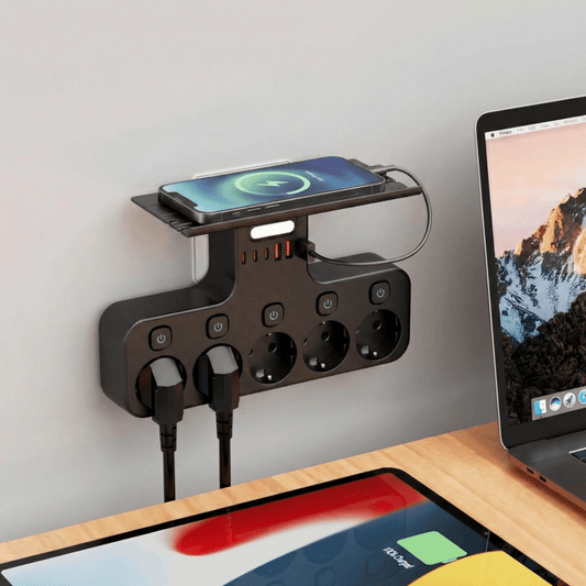 VoltDock™ – Intelligente Steckdosenleiste mit USB - C - Klarwen