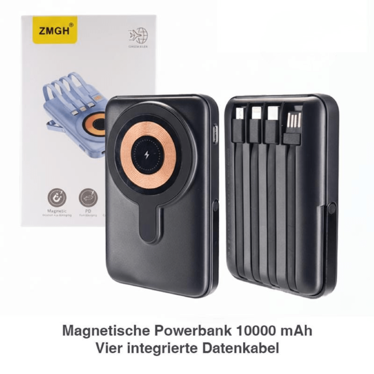 Voltix™ – Magnetische 5 - in - 1 Powerbank - Klarwen