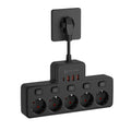 VoltKraft™ – Intelligente 9 - in - 1 Steckdosenleiste mit USB - C - Klarwen