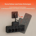 VoltKraft™ – Intelligente 9 - in - 1 Steckdosenleiste mit USB - C - Klarwen
