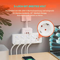 VoltKraft™ – Intelligente 9 - in - 1 Steckdosenleiste mit USB - C - Klarwen