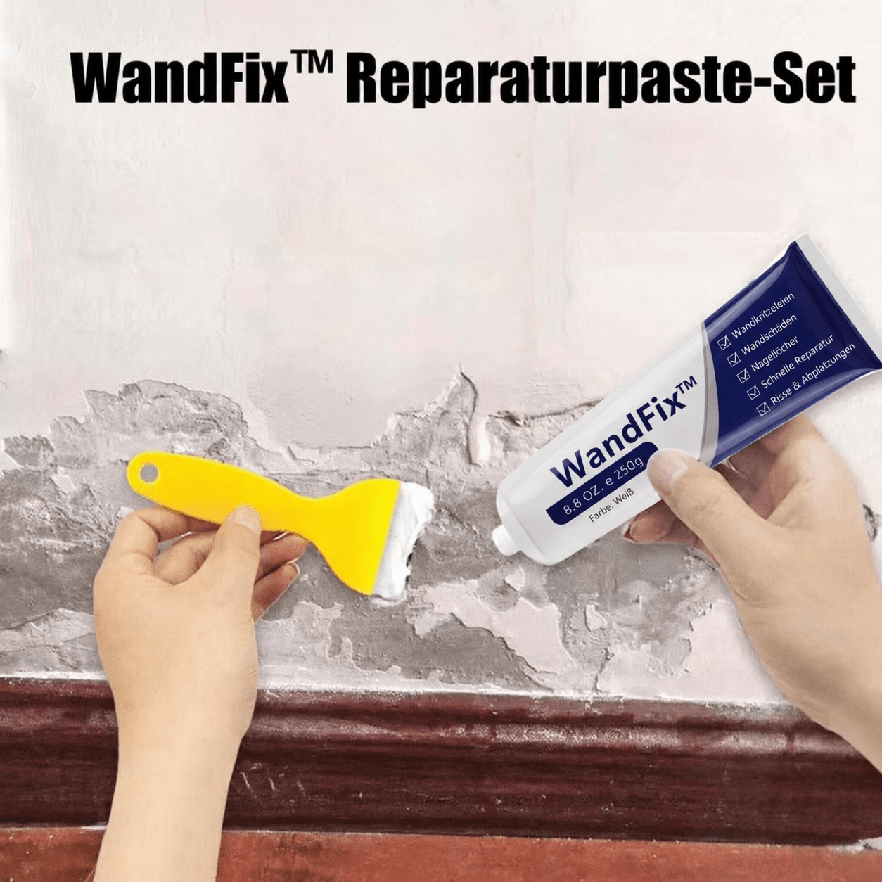 WandFix™ – Reparaturpaste für Risse & Löcher - Klarwen