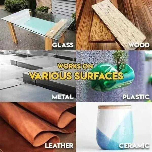 WeldingGlue™ – Hochfester Allzweck - Kleber für schnelle & dauerhafte Reparaturen [1 + 1 Gratis] - Klarwen