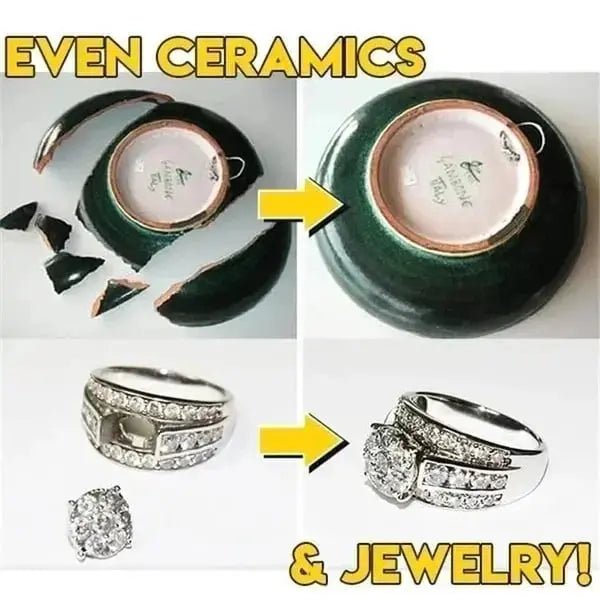 WeldingGlue™ – Hochfester Allzweck - Kleber für schnelle & dauerhafte Reparaturen [1 + 1 Gratis] - Klarwen