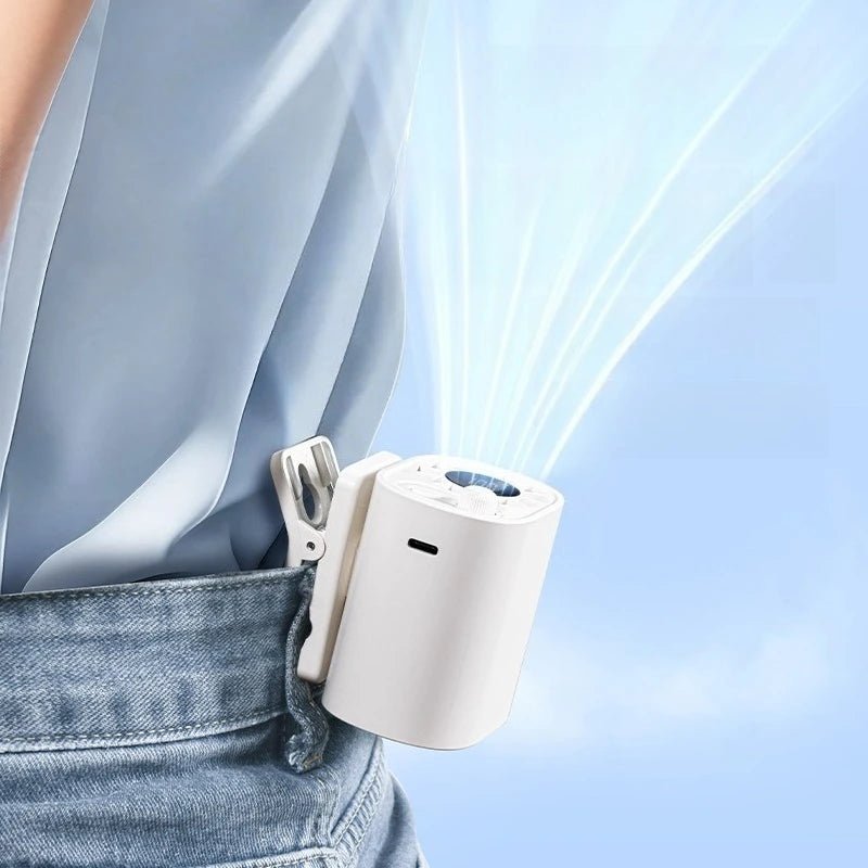 WindFlex™ – 360° USB - Ventilator mit Clip & 100 Windstufen - Klarwen