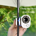 WindFlex™ – 360° USB - Ventilator mit Clip & 100 Windstufen - Klarwen