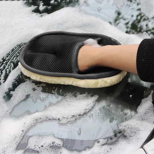 Wollix™ – Sanfte Mikrofaser - Waschhandschuhe für Auto & Haushalt - Klarwen