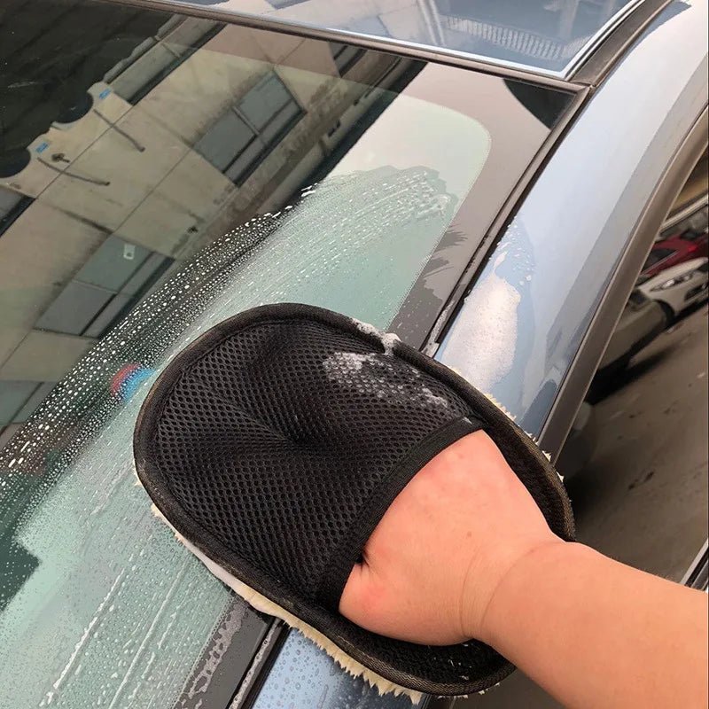 Wollix™ – Sanfte Mikrofaser - Waschhandschuhe für Auto & Haushalt - Klarwen