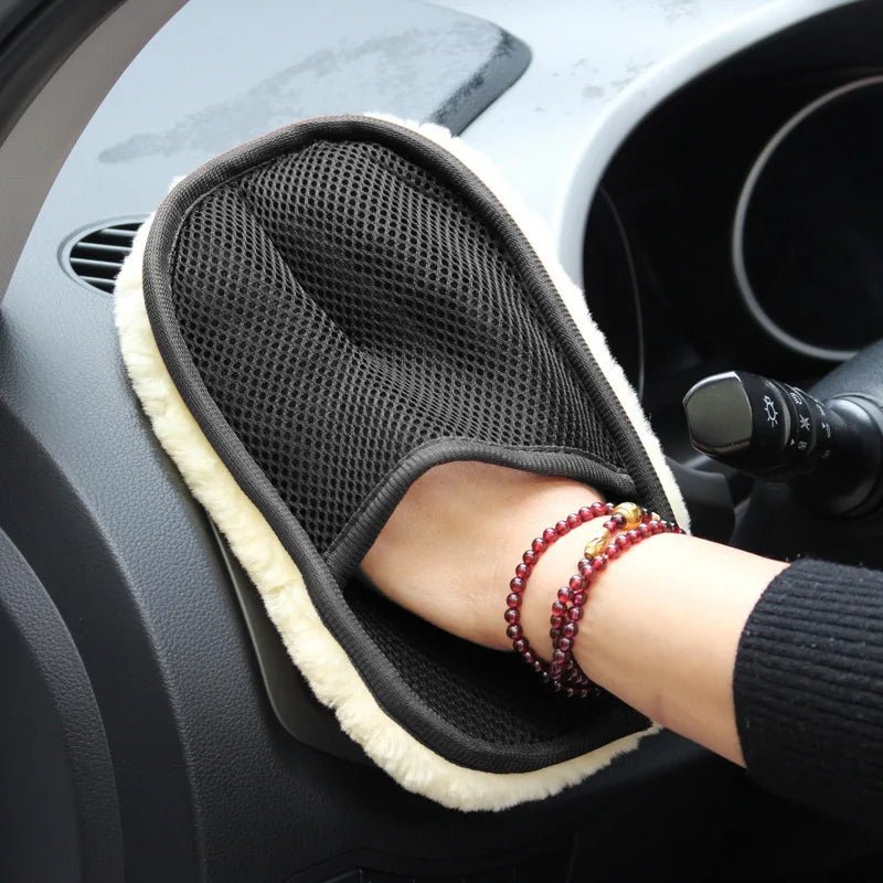 Wollix™ – Sanfte Mikrofaser - Waschhandschuhe für Auto & Haushalt - Klarwen
